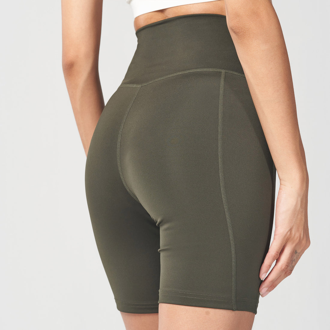 Essential 7'' Cycling Short - Khaki